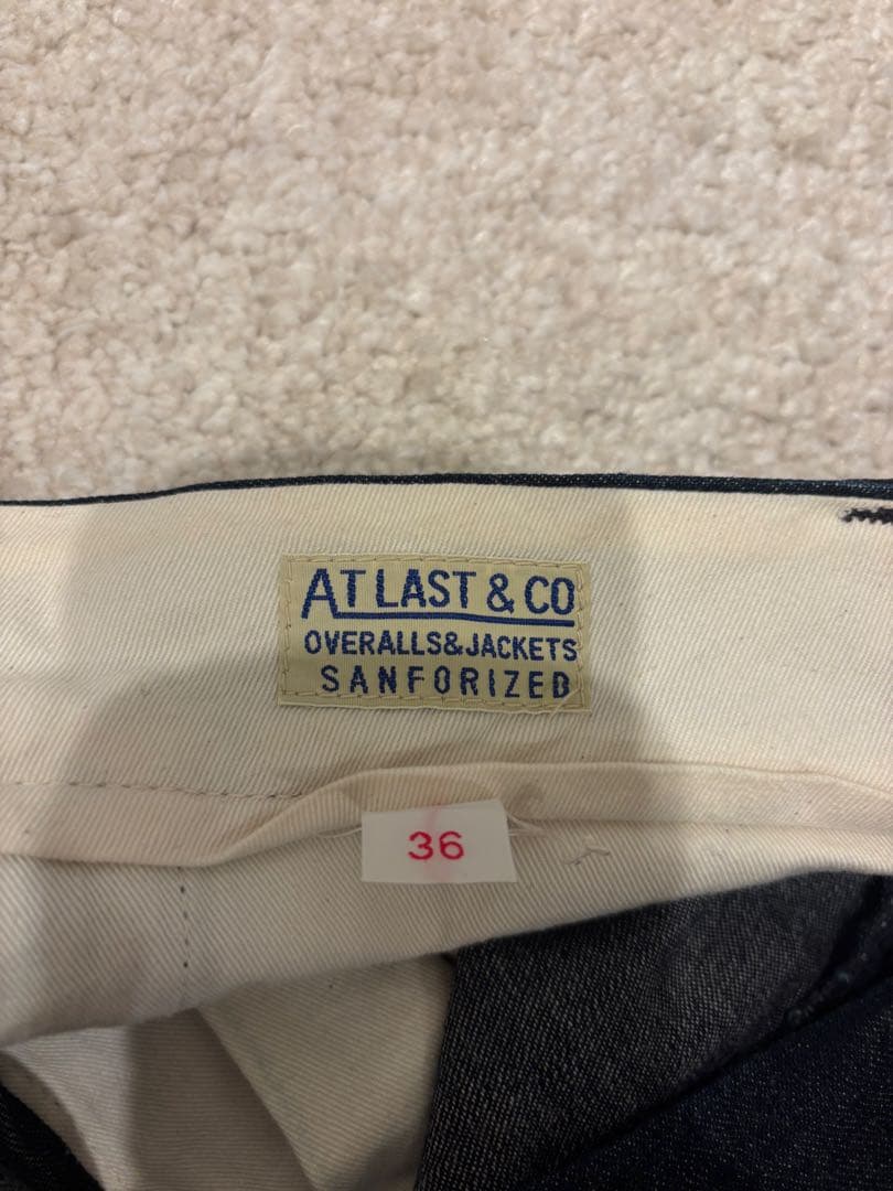 atlast&co デニムチノ　ウエスト36