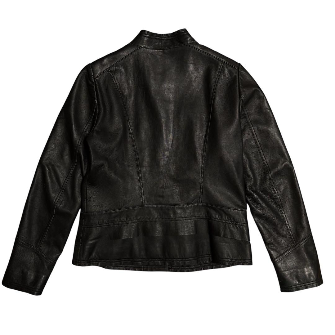 COACH コーチ シェル レザー ジャケット ライダース シングル 希少