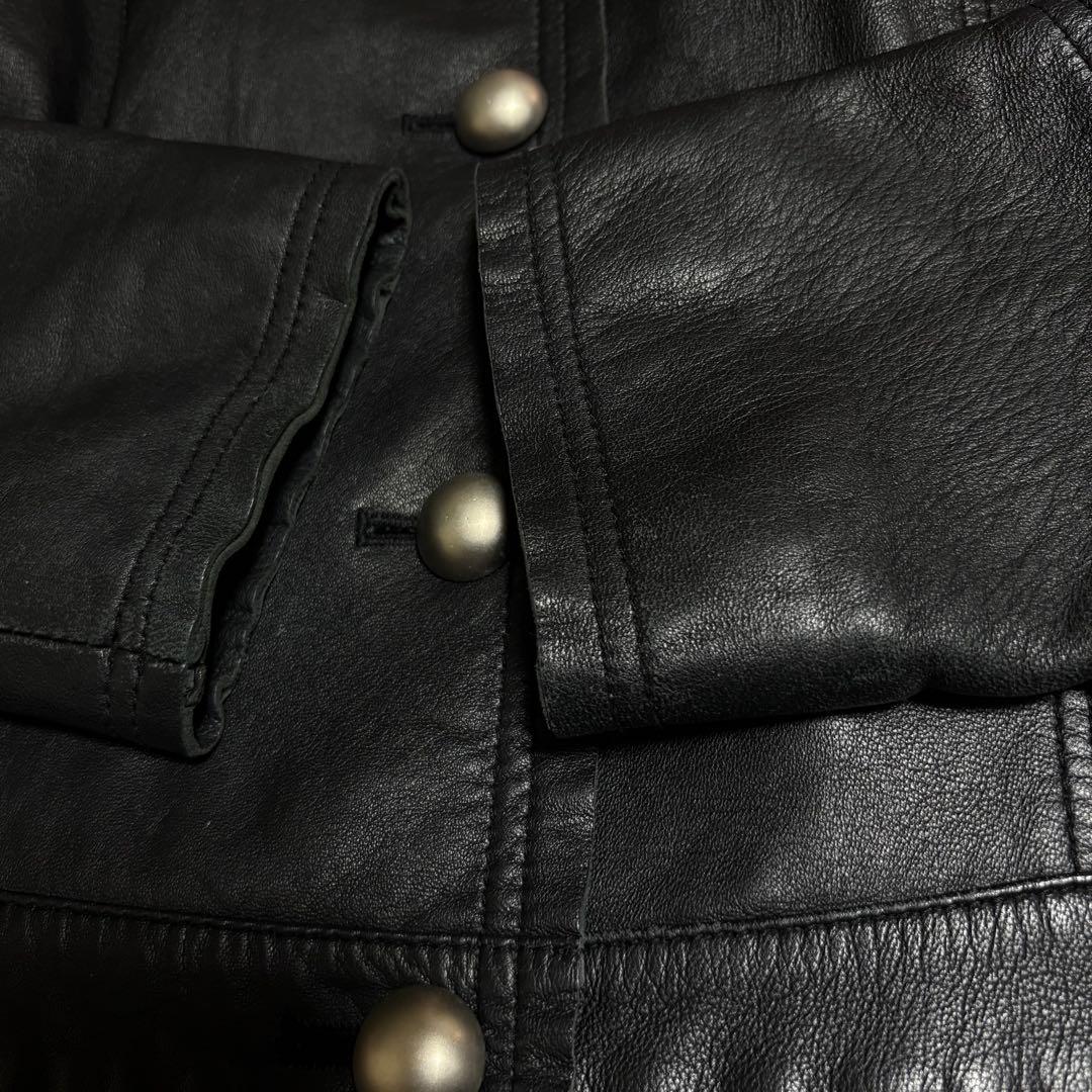 COACH コーチ シェル レザー ジャケット ライダース シングル 希少