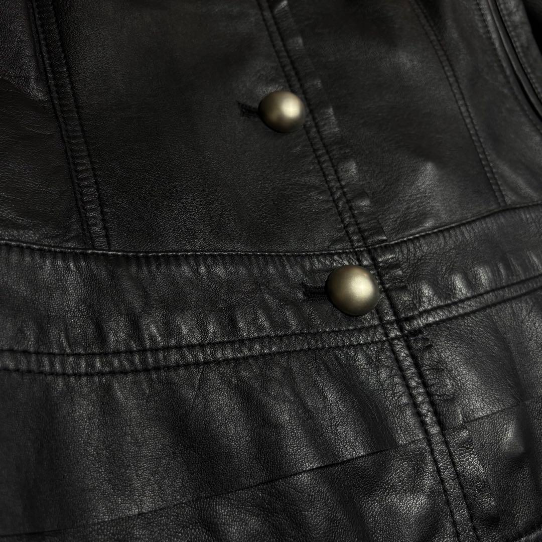 COACH コーチ シェル レザー ジャケット ライダース シングル 希少