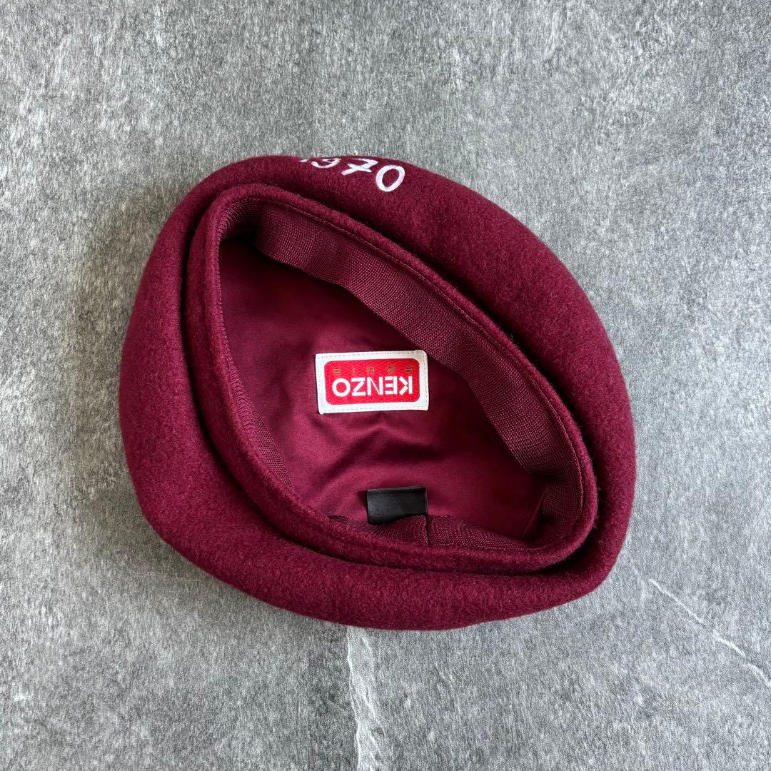 kenzo ケンゾー nigo 22aw エッフェル塔刺繍ベレー帽