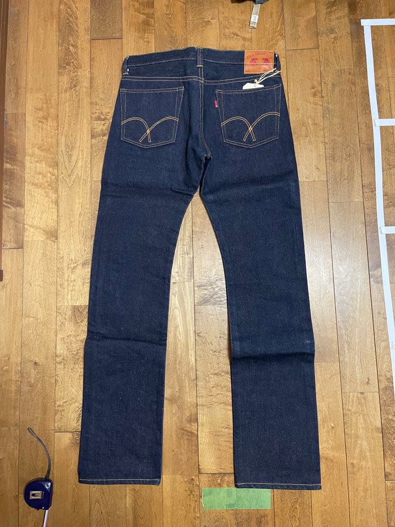 フルカウント　FULLCOUNT21オンス極厚ストレートデニム W32