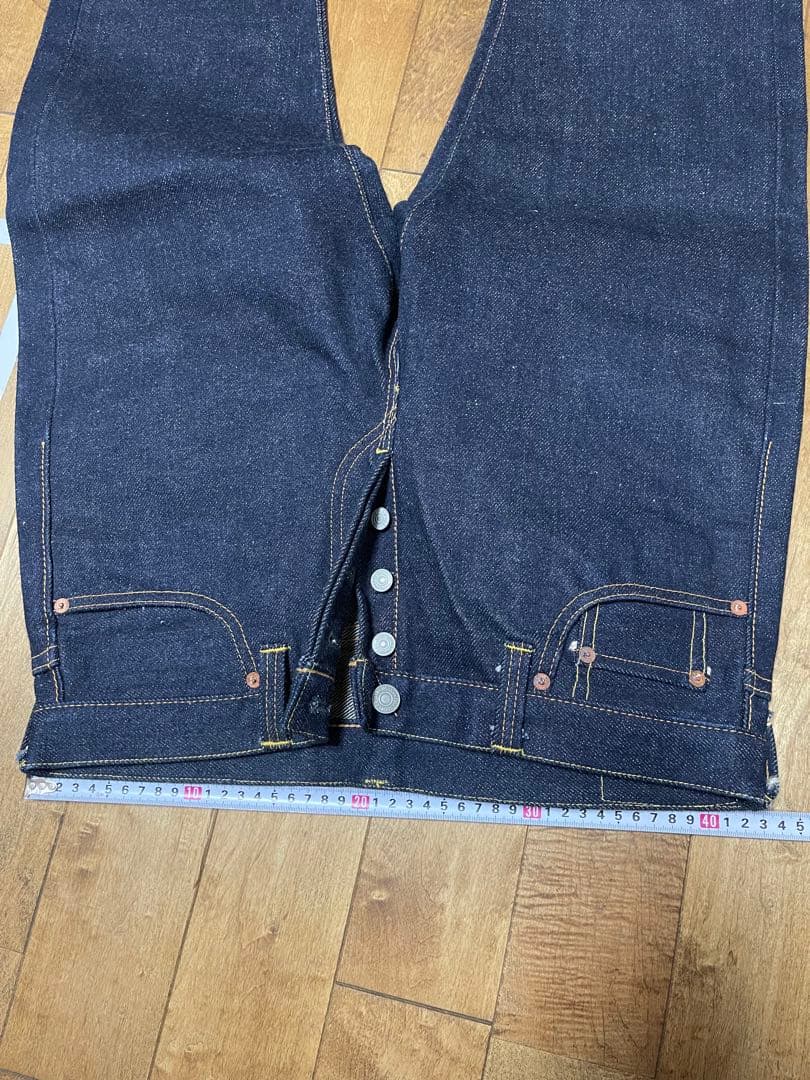 フルカウント　FULLCOUNT21オンス極厚ストレートデニム W32