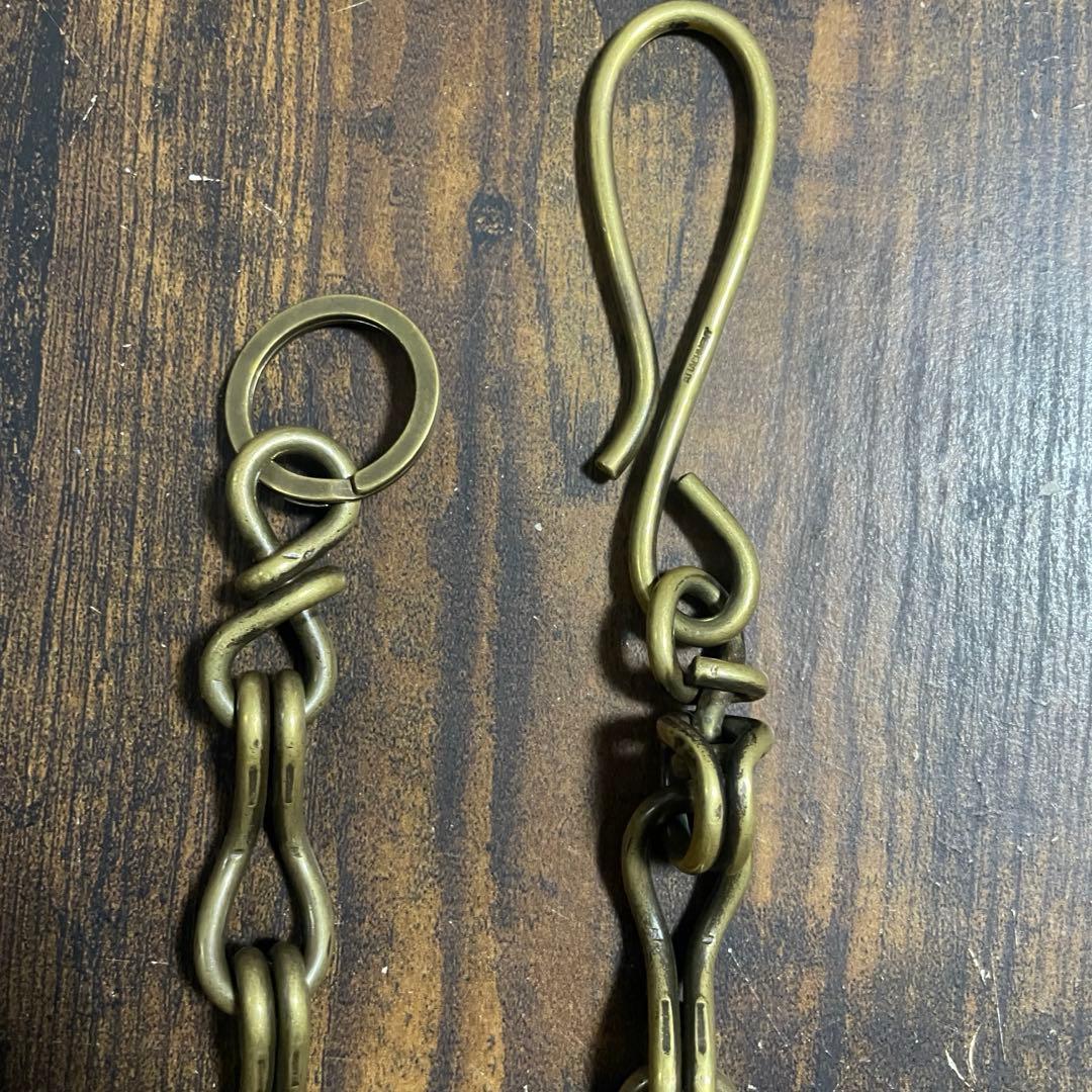 【激レア】ウォレットチェーン ビンテージ　ATTACHMENT初期モデル 真鍮