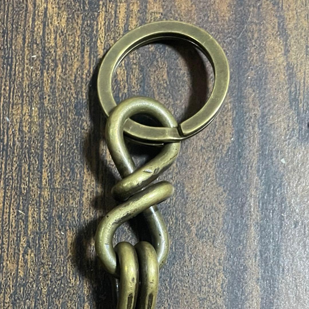 【激レア】ウォレットチェーン ビンテージ　ATTACHMENT初期モデル 真鍮