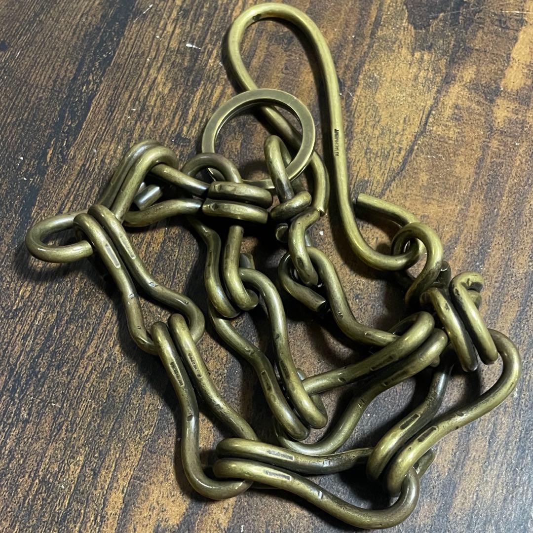 【激レア】ウォレットチェーン ビンテージ　ATTACHMENT初期モデル 真鍮