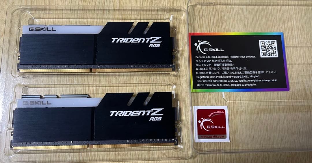 Trident Z RGB 16GB｜DDR4-3200 CL16 中古
