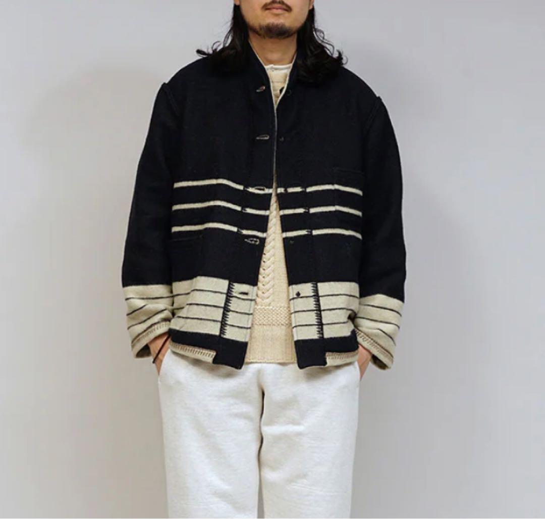 Nigel Cabourn マウンテニアブランケットジャケット　ブラウン新品 ￼