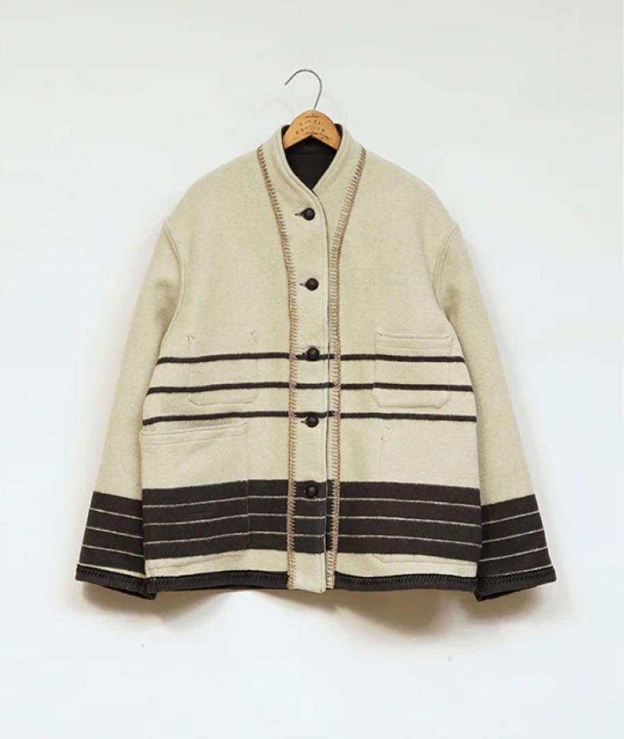 Nigel Cabourn マウンテニアブランケットジャケット　ブラウン新品 ￼