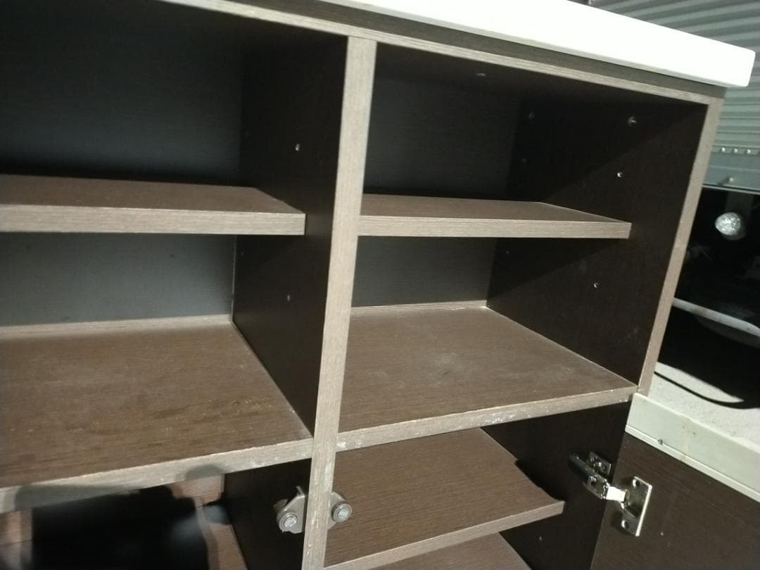 お洒落な空間♪♪☆バーカウンター☆ 収納付き