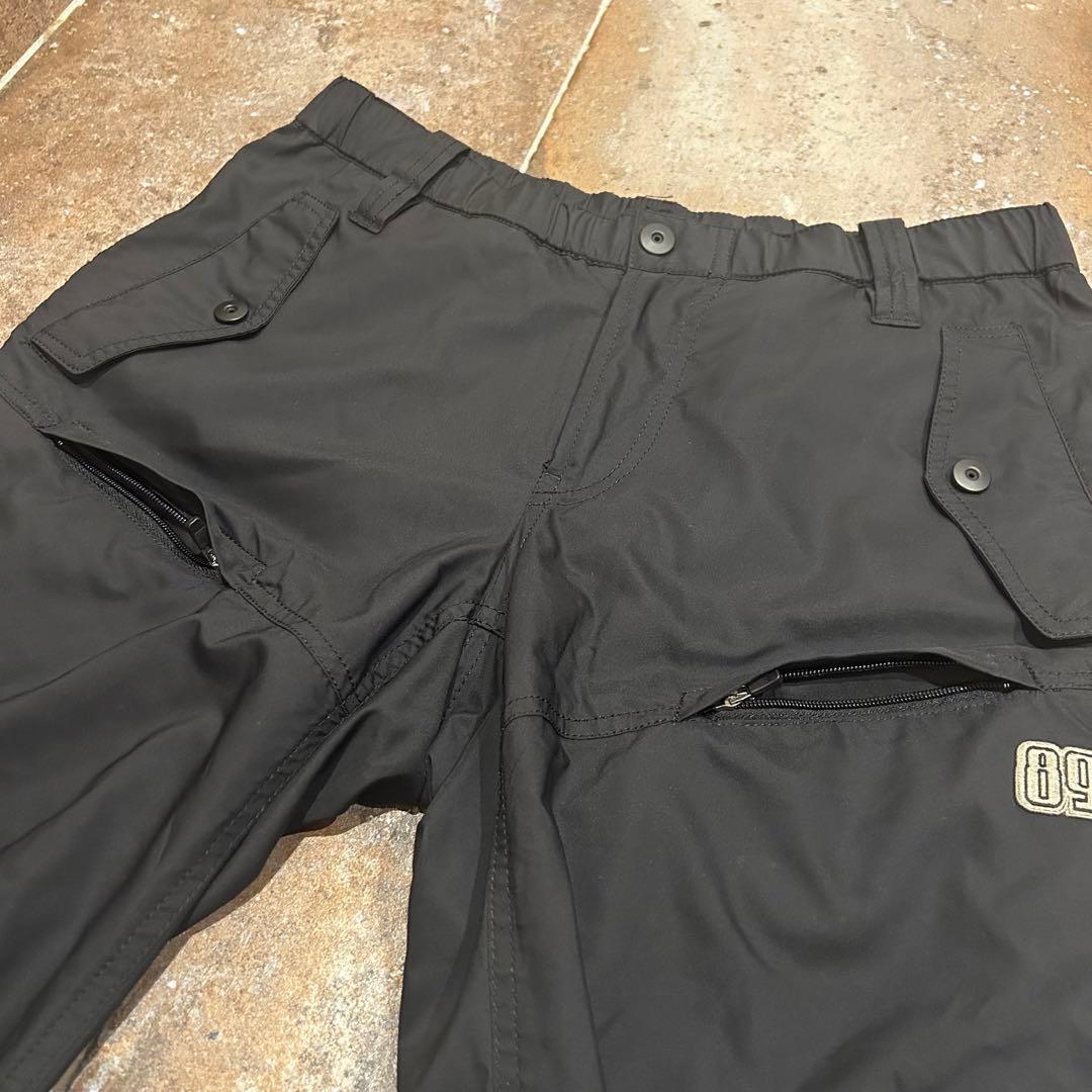 PEARLY GATES ナイロンパンツ ロング ウエストゴム ドローコード