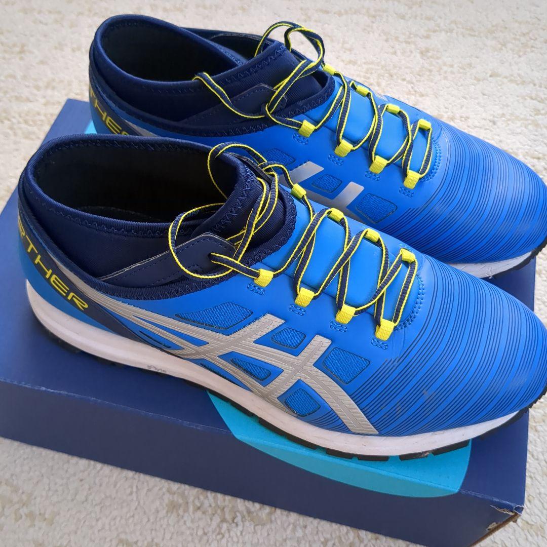 【ASICS　TARTHER】雪道用 ジョギングシューズ27m
