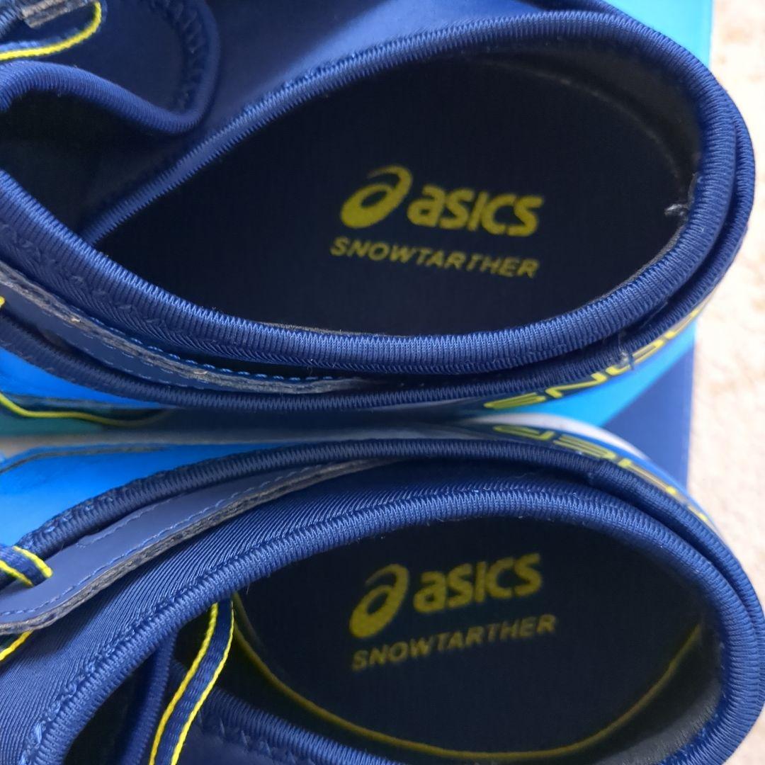 【ASICS　TARTHER】雪道用 ジョギングシューズ27m