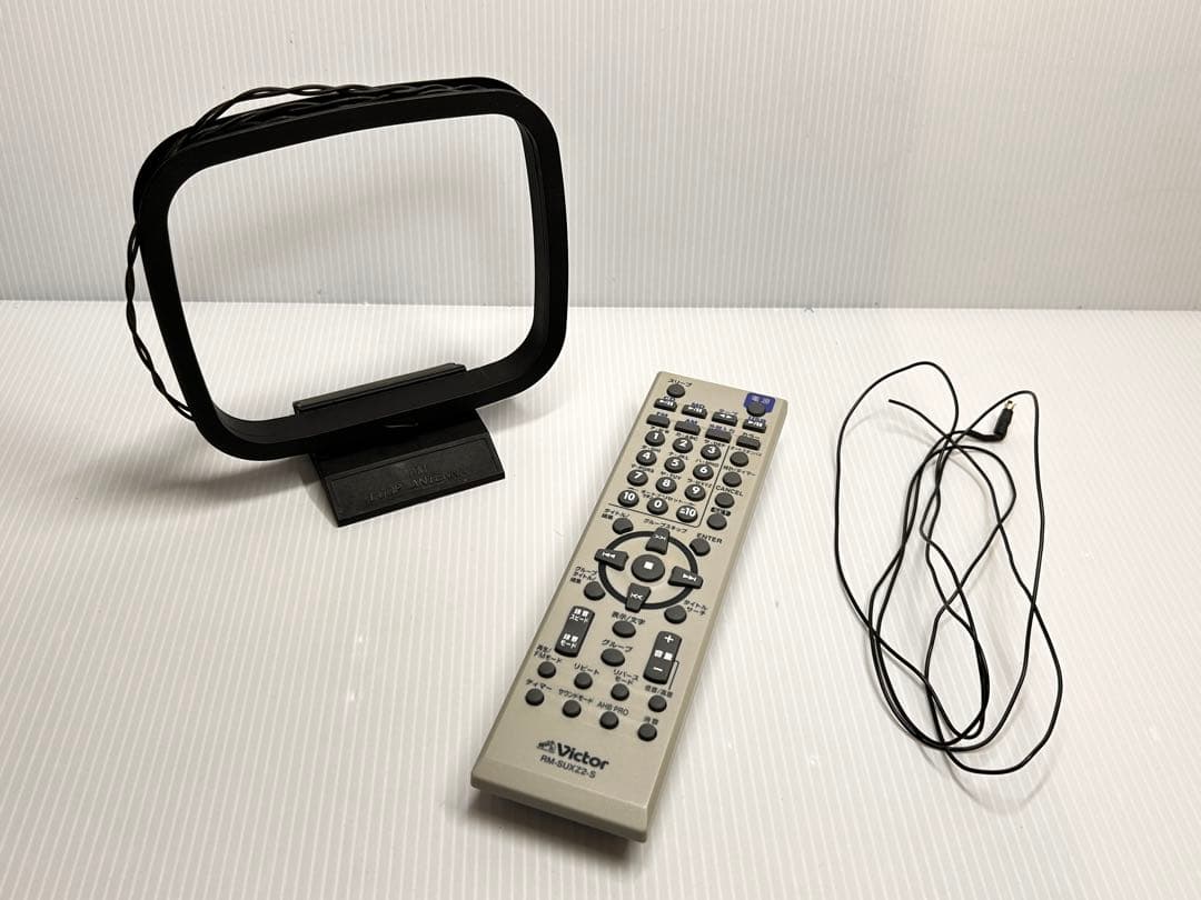 週末限定価格❗️【完品】CA-UXZ2-B CD MD コンポ　ビクター