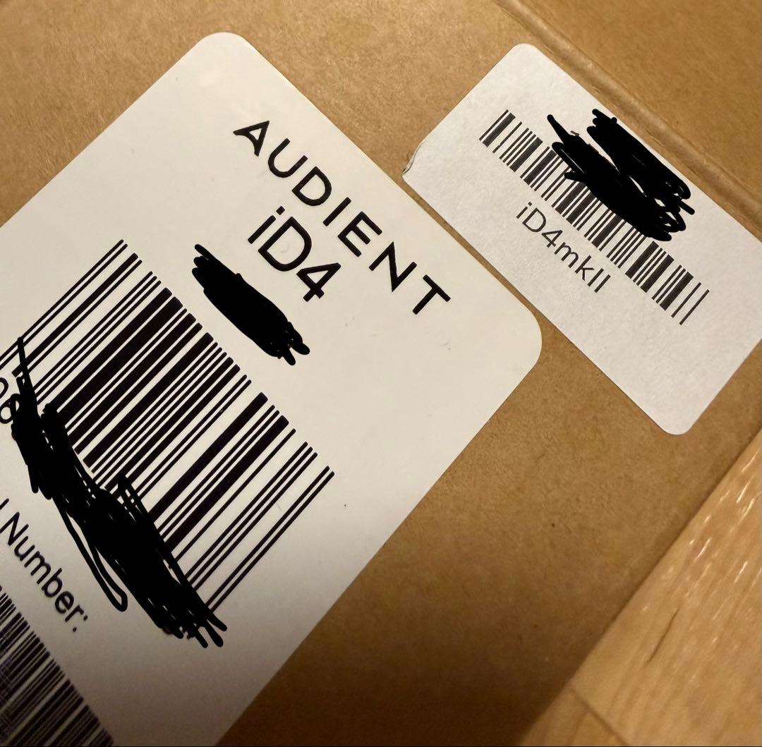 A*q様 【ほぼ新品】AUDIENT iD4mkII オーディオインターフェイス