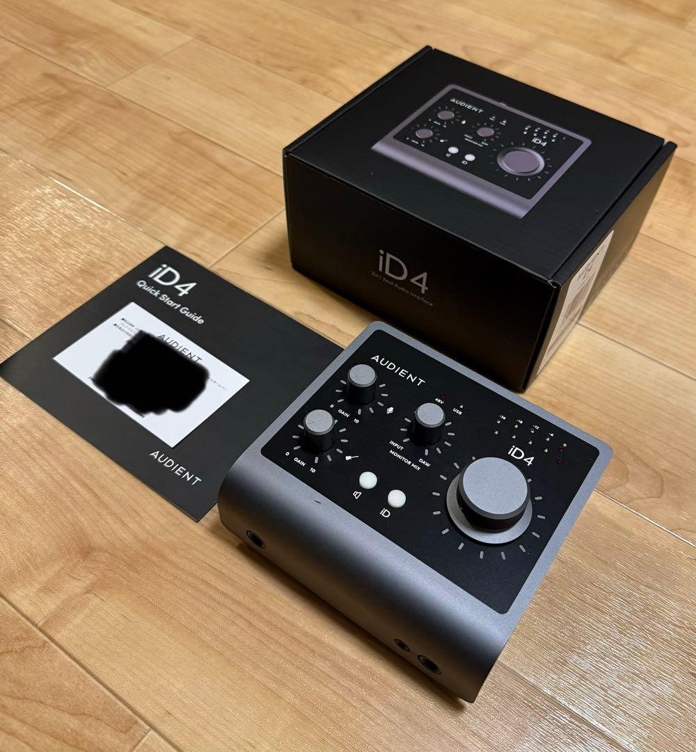 A*q様 【ほぼ新品】AUDIENT iD4mkII オーディオインターフェイス
