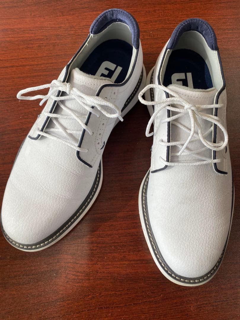 美品！　FootJoy ゴルフシューズ ホワイト　フットジョイ