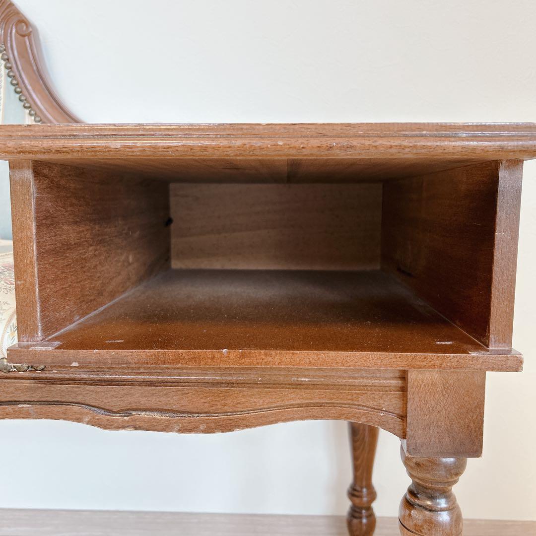 アンティーク テレフォンチェア ヴィンテージ イタリア テレフォンベンチ