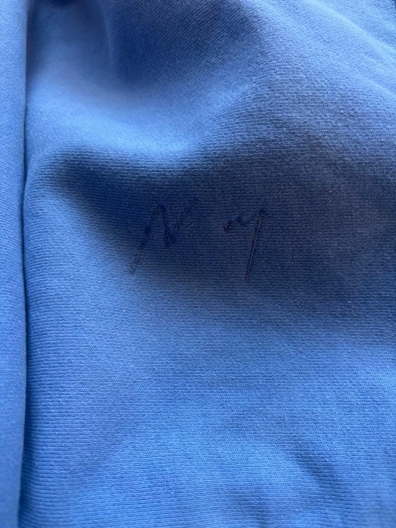 週末値下げ！ANCELLM DYED DAMAGE SWEAT SHIRT