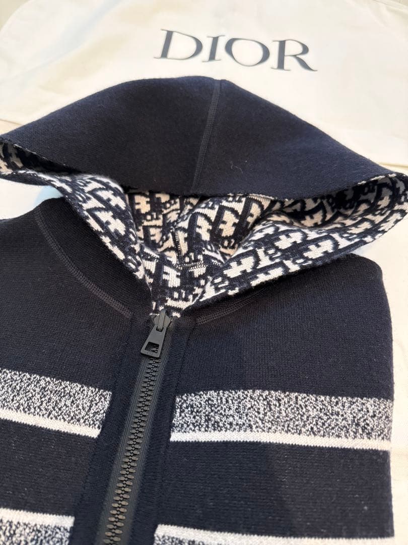 クリスチャンディオール リバーシブルカーディガン54万円