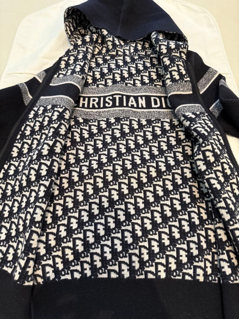 クリスチャンディオール リバーシブルカーディガン54万円