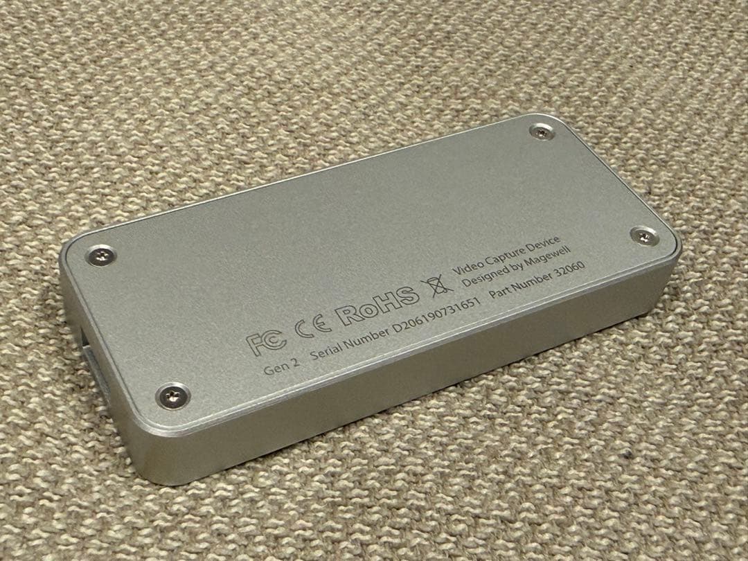 ビデオキャプチャー・キャプチャーボード MAGEWELL USB HDMI capture card gen2