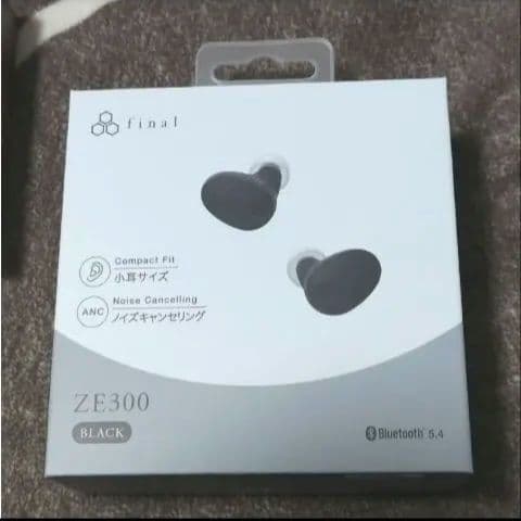 「final イヤホン ZE300 BLACK」ノイキャン&超軽量片耳4g