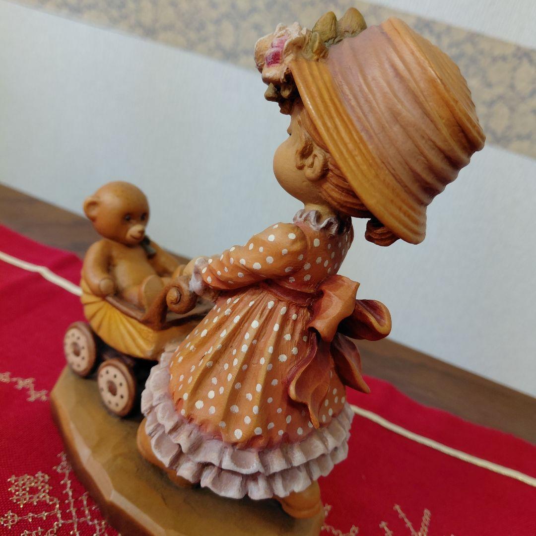 アンリ人形　サラケイ　木彫り人形　イタリア　アンティーク