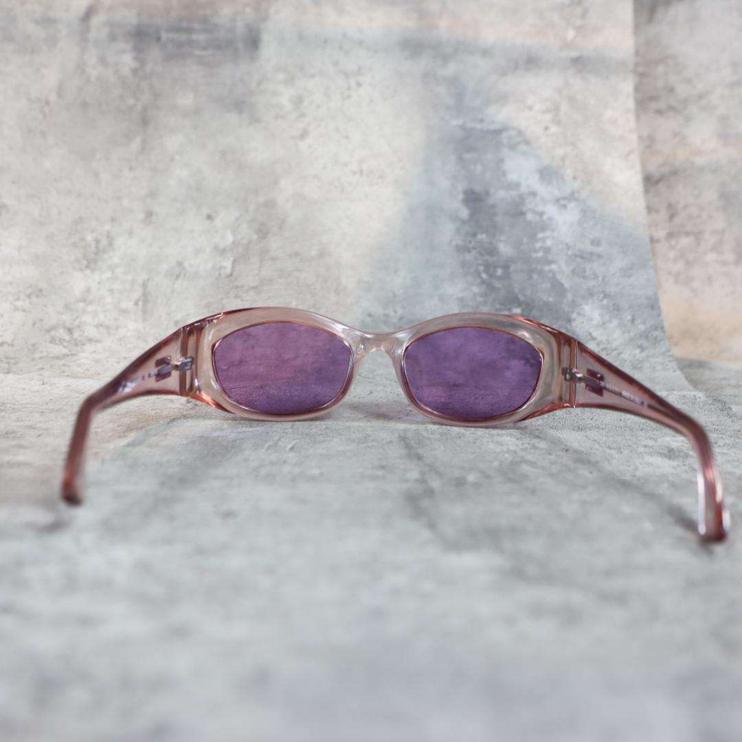 GUCCI グッチ ピンク サングラス パープルレンズ ケース付き