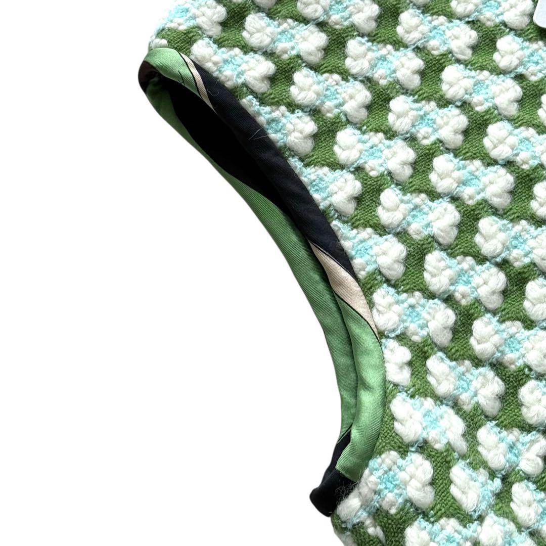 現行【新品未使用】エミリオプッチ ブークレツイード アルパカ ワンピース ドレス