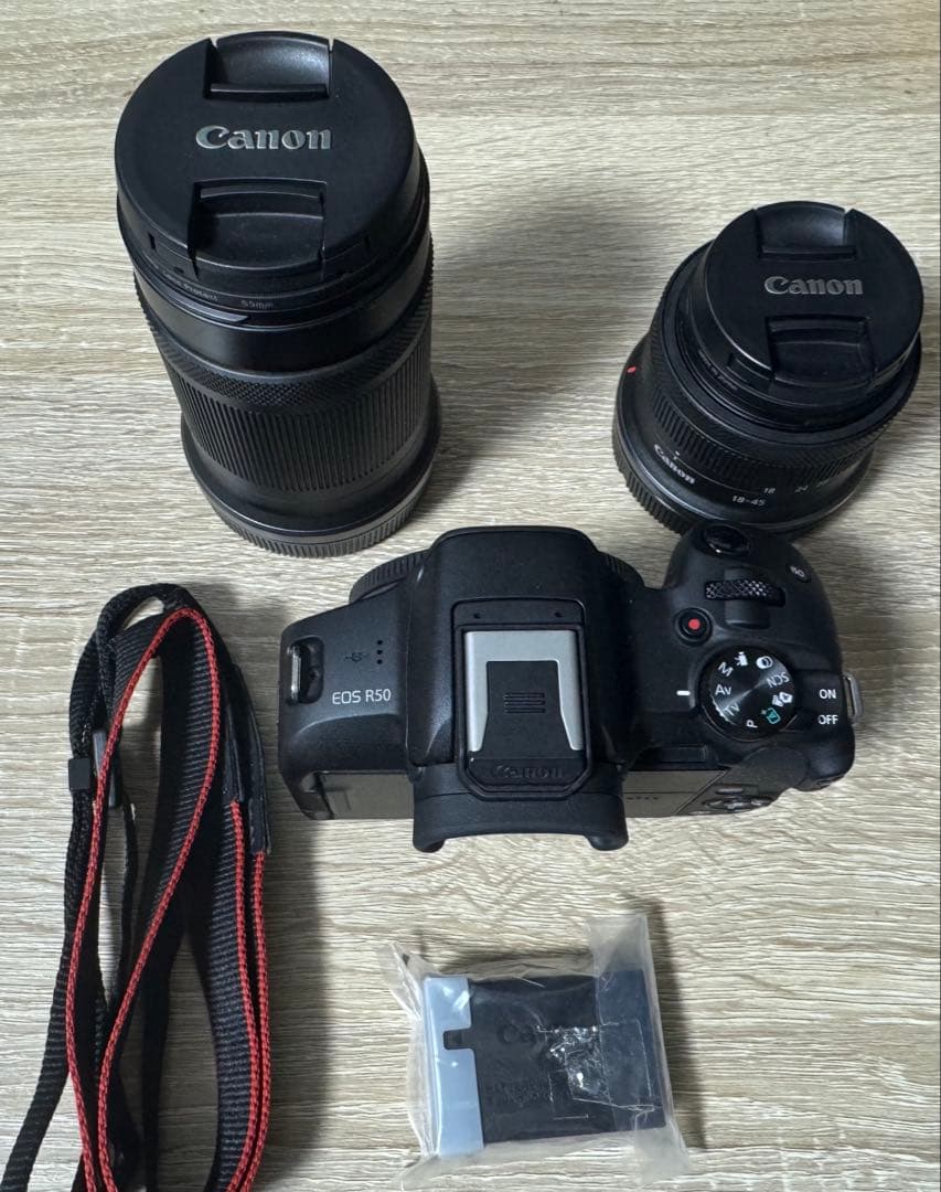 Canon EOS R50 ダブルズームキット 黒
