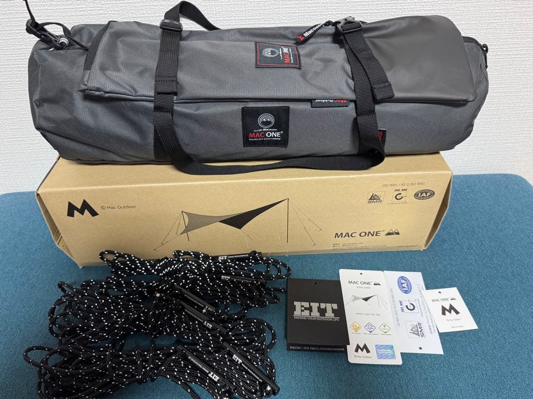 RK様MAC OUTDOOR MacOne Wing ウィングタープ　チャコール