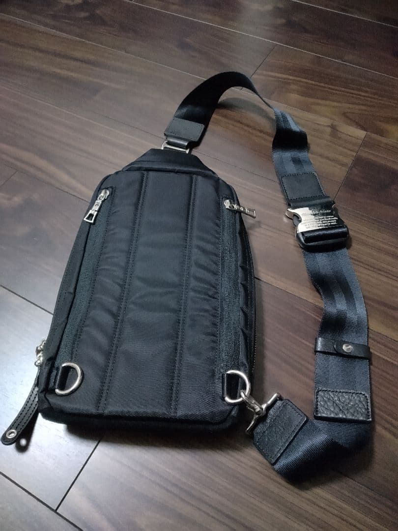 master-piece Density ショルダー スリング バッグ 黒