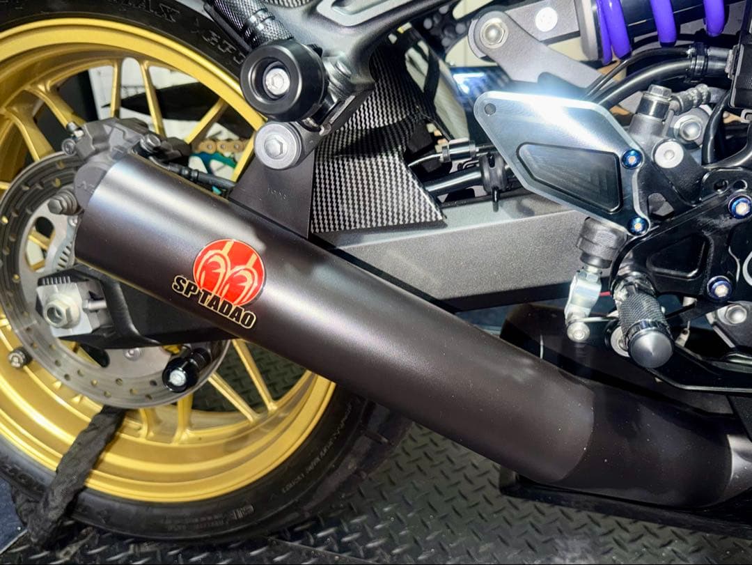 美品！SP忠男 カワサキ Z900RS（2BL用） マフラー 希少 赤ステッカー