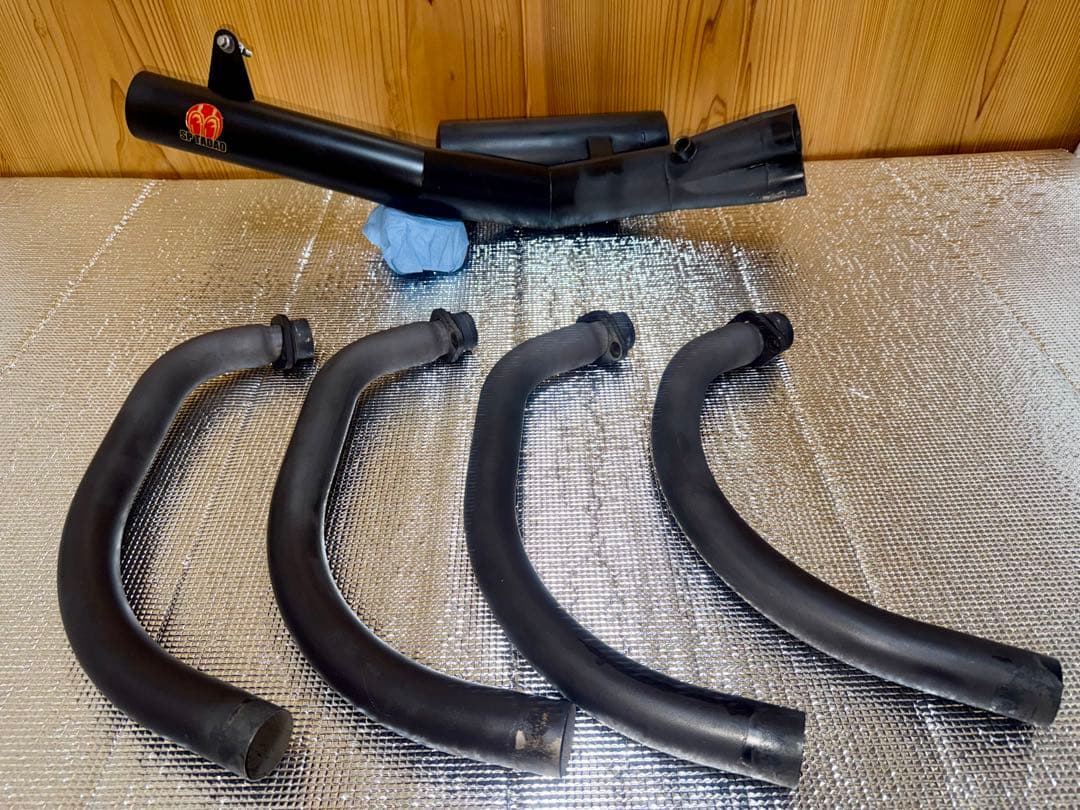 美品！SP忠男 カワサキ Z900RS（2BL用） マフラー 希少 赤ステッカー