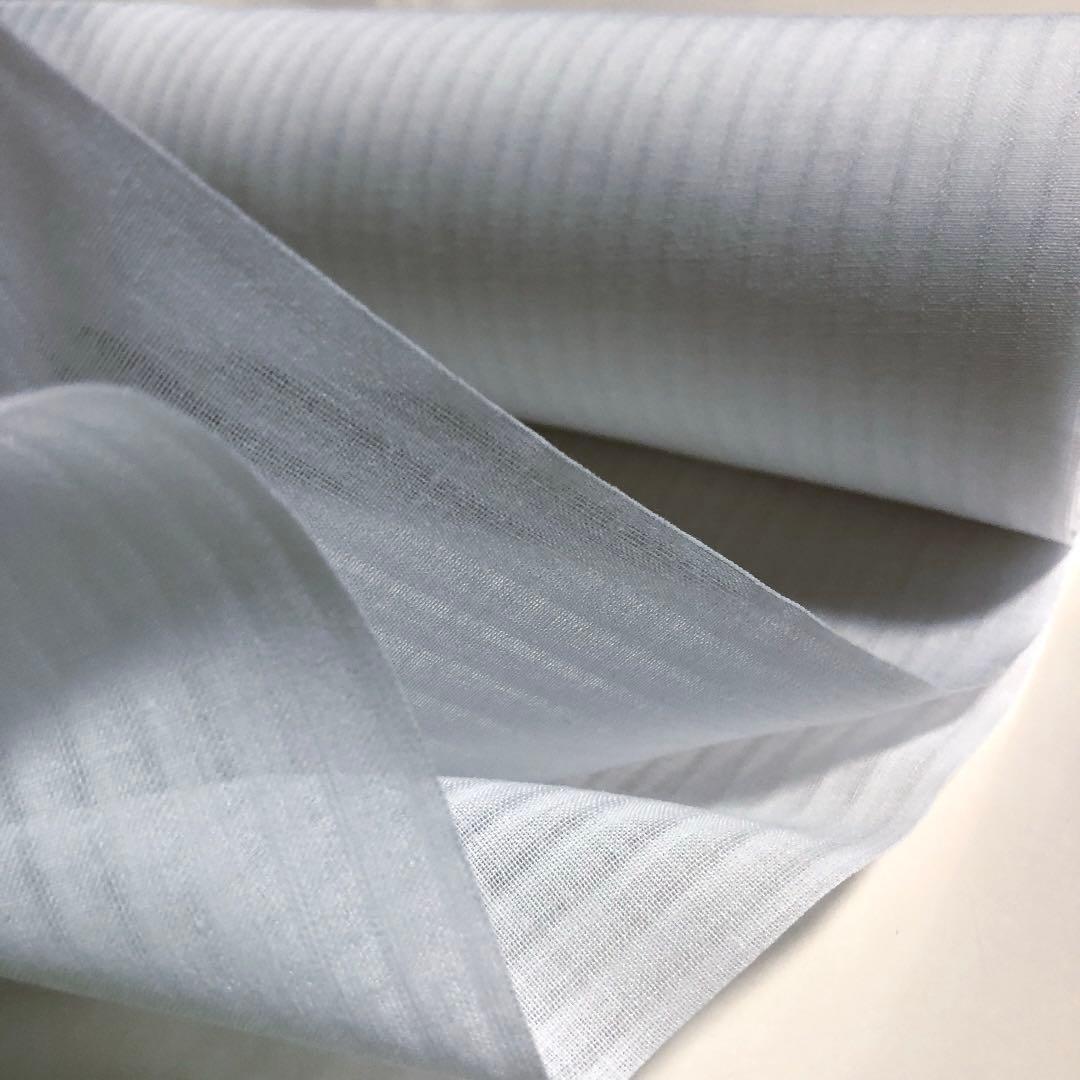 東レ爽竹縦絽白長襦袢 反物のみ　単品　新品