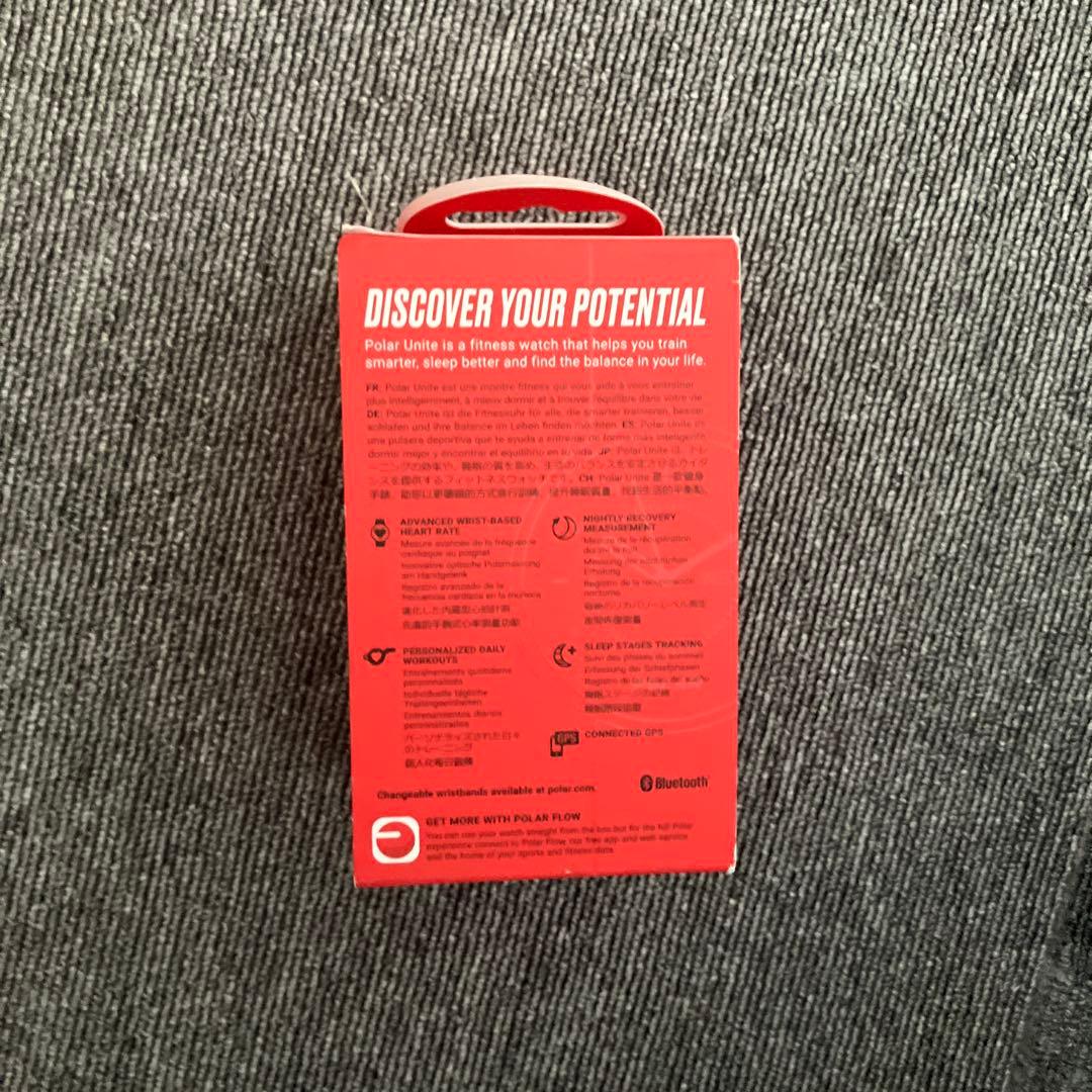 ポラール GPSフィットネスウォッチ UNITE-BK ブラック