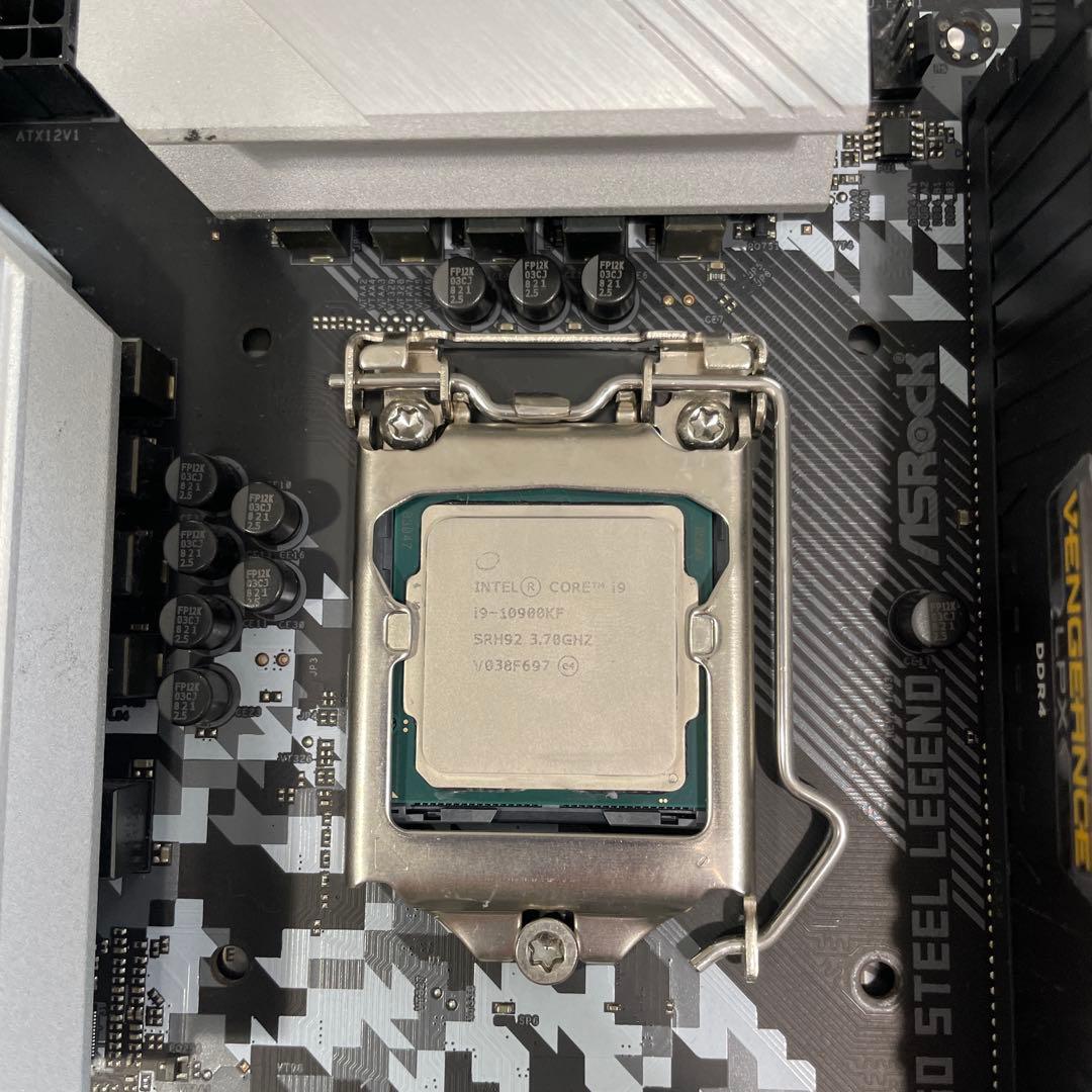 core i9 10900kf B460steel legendマザーボード