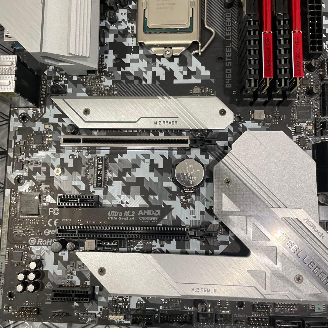 core i9 10900kf B460steel legendマザーボード