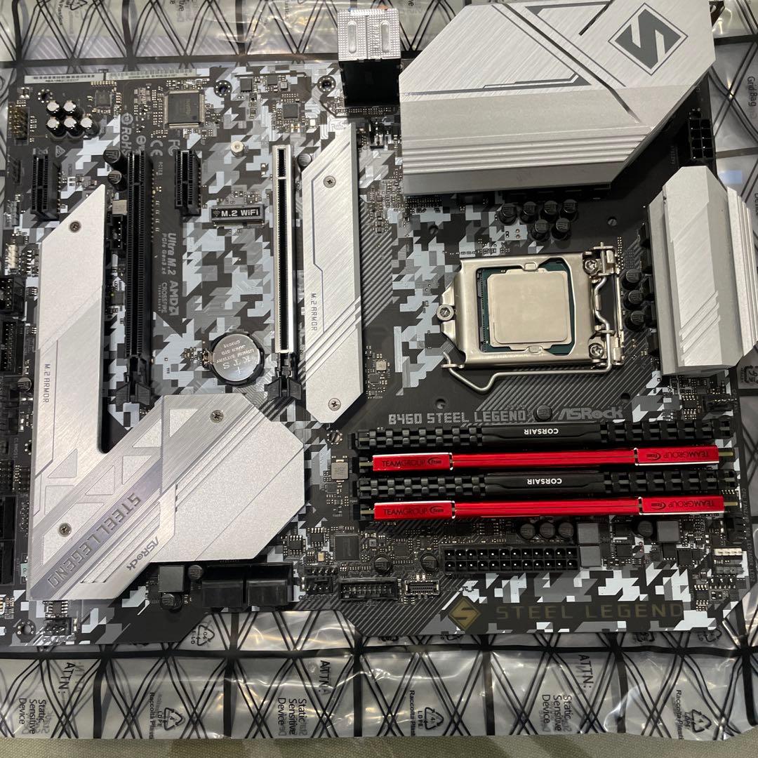 core i9 10900kf B460steel legendマザーボード