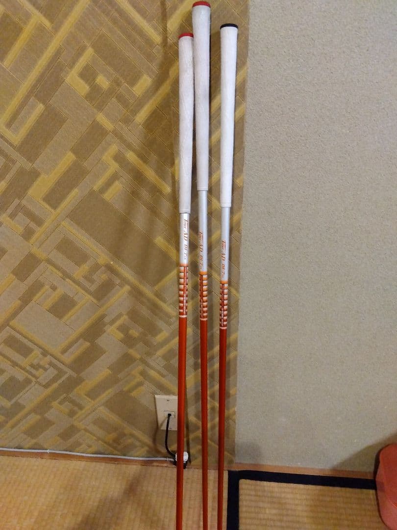 ツアーAD DI-7TX シャフト 3本セット テーラーメイドスリーブ付！