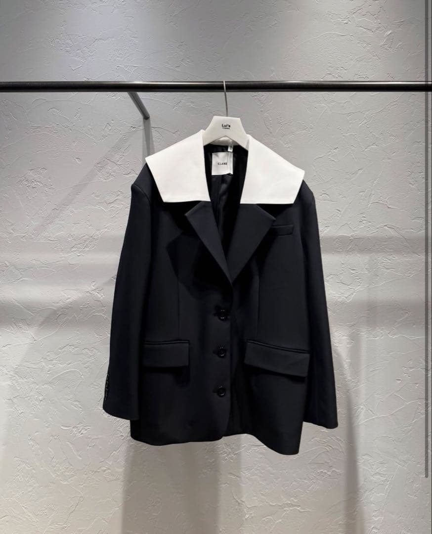 ジャケット・アウター CLANE SAILOR COLLAR TAILORED JACKET