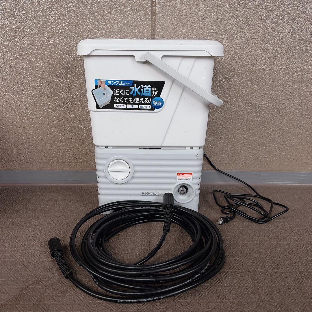 アイリスオーヤマ タンク式 高圧洗浄機SBT-512N 収納ケース付き