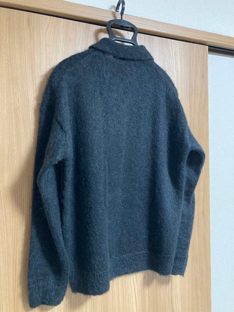 オーラリー 24AW BRUSHED SUPER KID MOHAIR KNIT