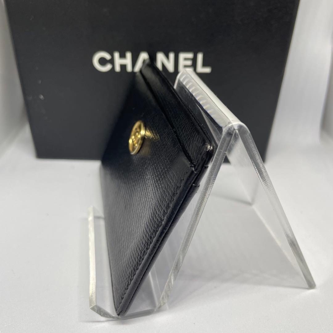 CHANELシャネル⭐︎カードケース⭐︎パスケース⭐︎ヴィンテージ⭐︎ココボタン⭐︎財布