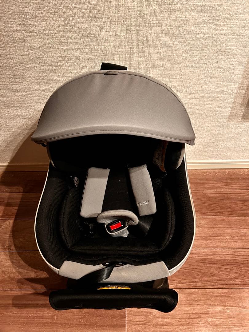 Combi チャイルドシート クルムーヴスマート　グレー　ISOFIX