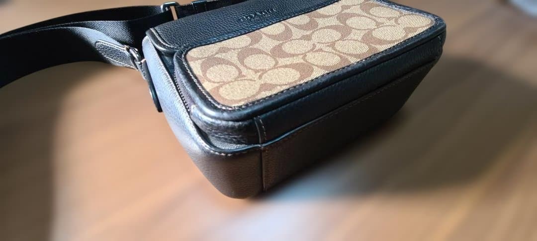 Coach ショルダーバッグ ブラック/ベージュ