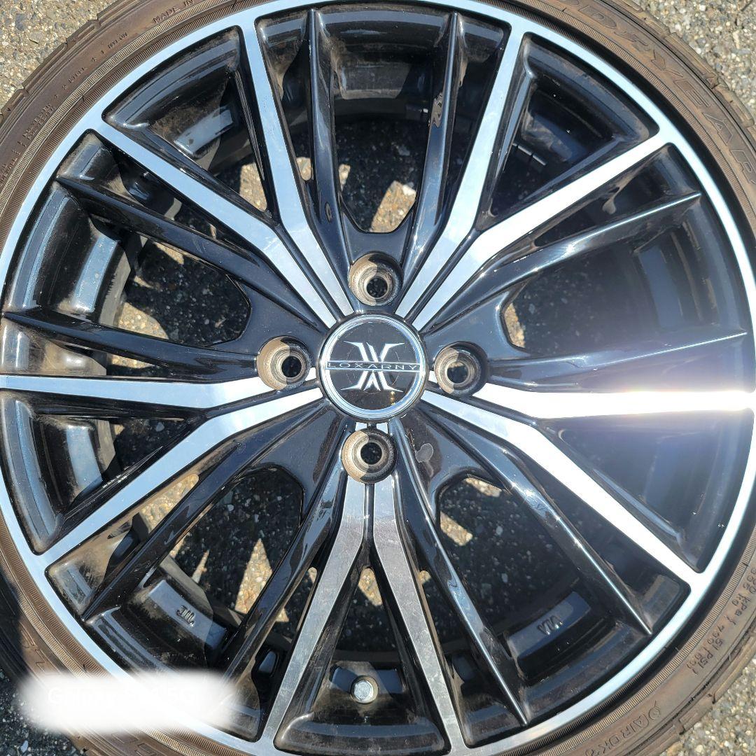 ホイールセット　4本　ロクサーニ 　軽自動車　タントカスタム　165/45R16