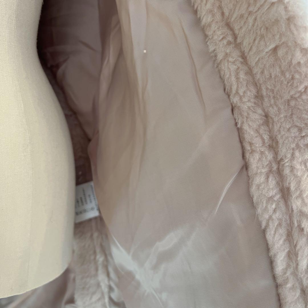 新品未使用 ベアポンチョ アルパカ素材 テディ ケープ