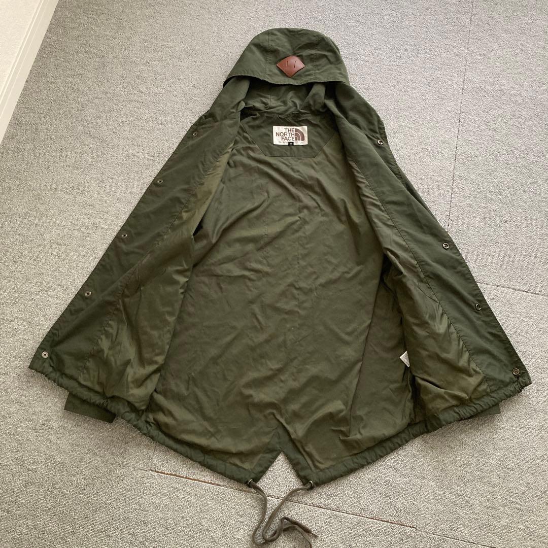 【とても美品】Mサイズ THE NORTH FACE フード付きモッズコート